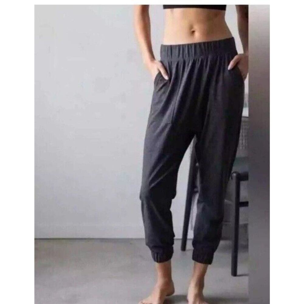 Lunya Gray Wide Leg Pants